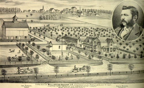 1878 Wellington Boulter sophiasburg